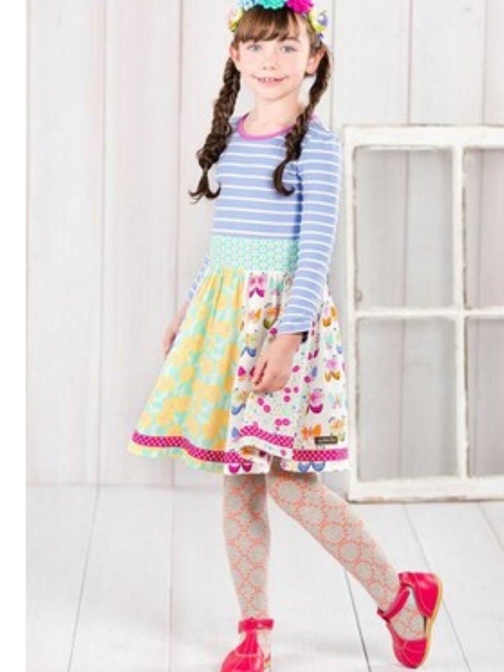 Matilda Jane Whatever The Weather NWOTS Dress- Sz 10